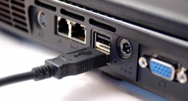 第四步：檢測(cè)電腦usb接口是否正常！