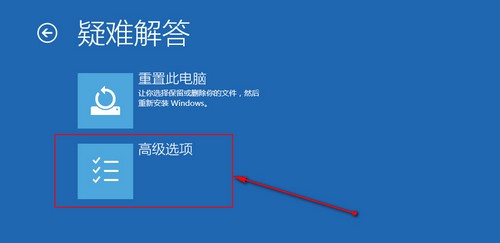 2-選擇“高級(jí)選項(xiàng)”
