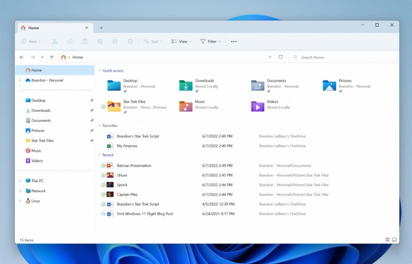 微軟發(fā)布Win11 Beta預(yù)覽版，推送 Bing Service 2.0 更新